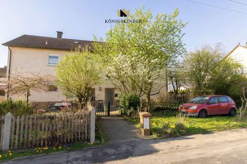 Bild 1 - Zweifamilien-Doppelhaushälfte in ruhiger Lage mit flexiblen Nutzungsmöglichkeiten