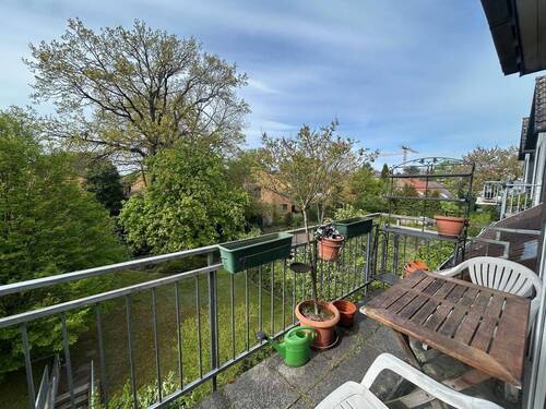 Blick vom Balkon - 