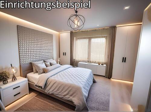 Schlafzimmer Einrichtungsbeispiel - 