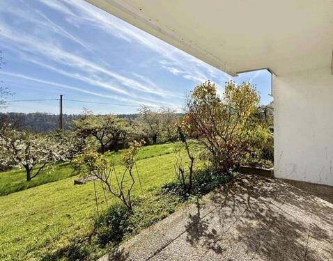 Terrasse mit Blick ins Grüne - 