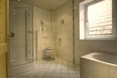 Badezimmer im 1. Obergeschoss - 