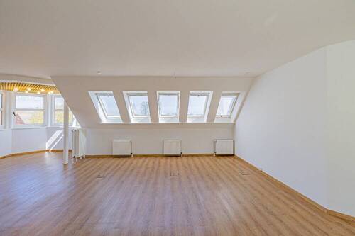 Die gesamte Wohnung ist lichtdurchflutet - 