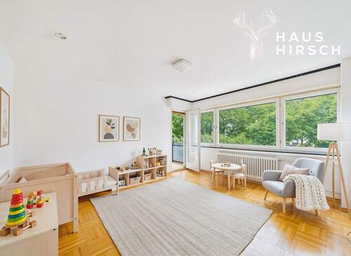 Kinderzimmer/Büro - (KI generiert) - 4 Zimmer Etagenwohnung in Baden-Baden