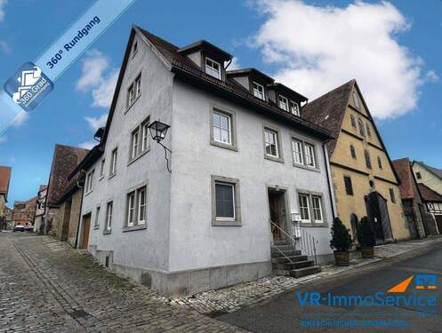 Bild 1 - Wohnen & vermieten in der historischen Altstadt von Rothenburg o. d. Tauber - Einfamilienhaus mit zwei Apartments