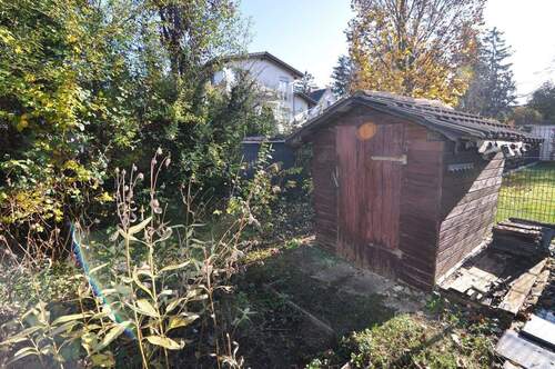 Platz für eine Gartenhaus - 