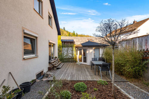 Terrasse - Einfamilienhaus mit 147,00 m&sup2; in Bach an der Donau zum Kaufen