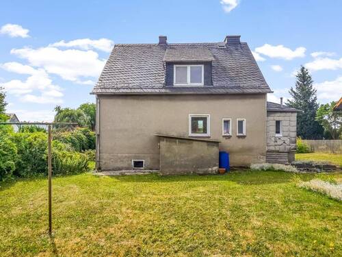 Ansicht vom Garten - 6 Zimmer Einfamilienhaus in Rosenthal am Rennsteig