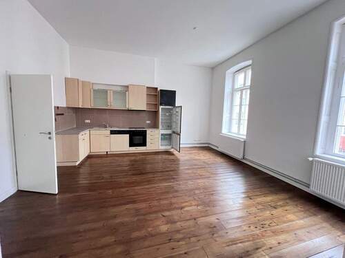 Wohnzimmer/Küche - 2 Zimmer Etagenwohnung zur Miete in Wismar