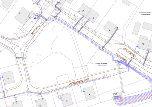 Planungsauskunft Stromleitungen MitNetz-Strom - 
