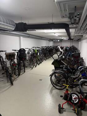 Abstellmöglichkeit für Fahrräder. - 