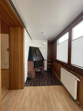 Wintergarten mit Kamin - 