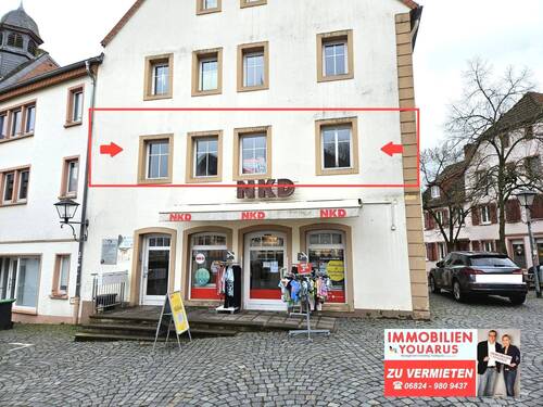 OG: Büro- Praxisräume zu vermieten - 1 Zimmer Büro in Ottweiler