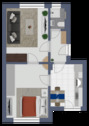 Grundriss 1.OG links - WE 04 - 