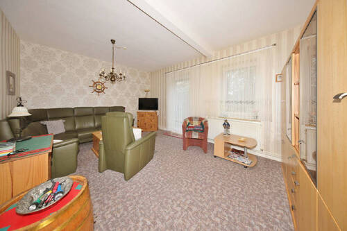Wohnzimmer - 4 Zimmer Reihenmittelhaus in Wilhelmshaven-Fedderwardergroden
