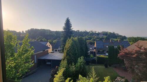 Ausblick vom Dachgeschoß - 
