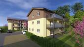 Visualisierung Südwestseite - 2 Zimmer Etagenwohnung in Leutkirch