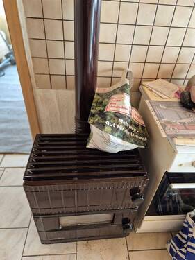 Ofen in der Küche - 