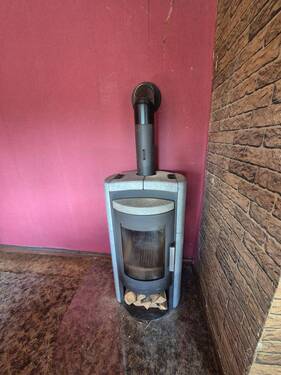 Kamin im Wohnzimmer - 