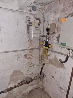 städtischer Gasanschluss - 