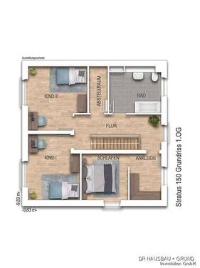 ST150 1OG - Einfamilienhaus mit 147,00 m² in Rieseby zum Kaufen