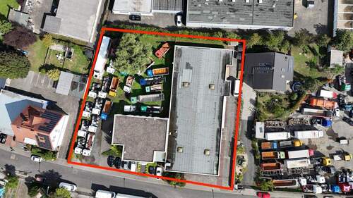 Grundstück Vogelperspektive - Halle zum Kaufen in Mühlheim am Main
