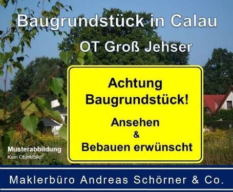 Baugrundstück Groß Jehser - Tiny Haus!? - Baugrundstück zwischen Calau und Luckau - OT Groß Jehser