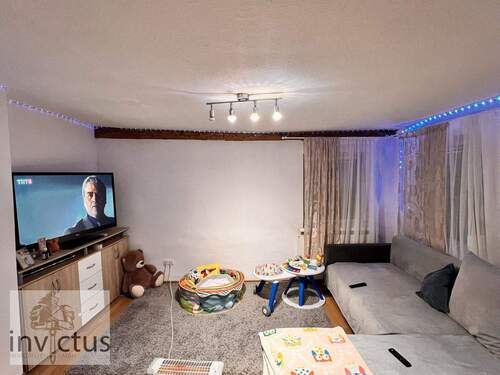 EG Wohnzimmer - 7 Zimmer Mehrfamilienhaus, Wohnhaus in Sulzbach an der Murr