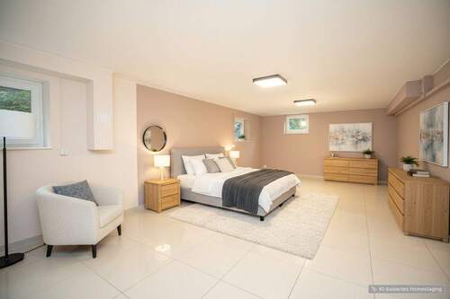 Kellerraum/Gästezimmer visualisiert - 