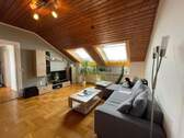Wohnzimmer - Etagenwohnung mit 60,00 m&sup2; in Spaichingen zum Kaufen