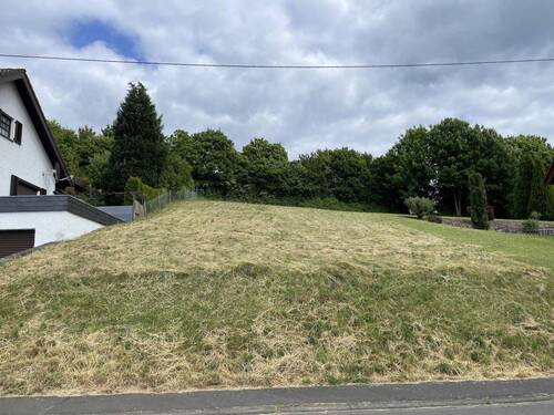 Straßenansicht - Grundstück in Horath