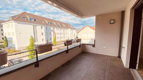 Blick von der Loggia - 