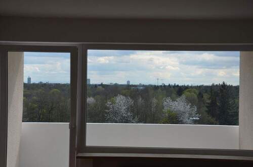 Blick aus dem Wohnzimmer - 