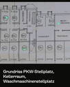 Stellplätze und Kellerraum - 