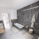 Bad 1. OG Musterhaus - 