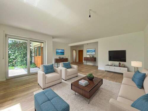 Wohnzimmer (KI-Bild) - 3 Zimmer Etagenwohnung zum Kaufen in Daisendorf