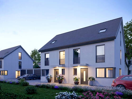 Hauseingang-2 - 6 Zimmer Doppelhaushälfte in München