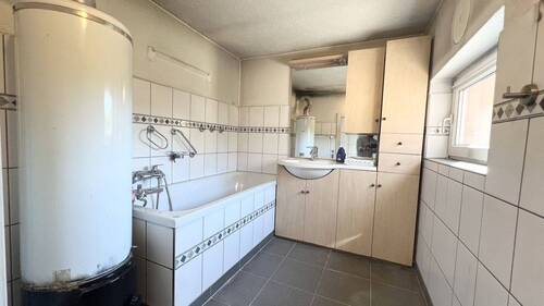 Tageslichtbad im Erdgeschoss - 