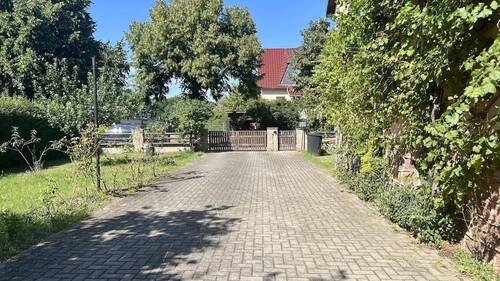 Gepflasterte Einfahrt - 