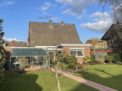 Rückansicht - Einfamilienhaus mit 141,00 m&sup2; in Schortens zum Kaufen