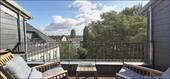 Terrasse (mobiles Katzennetz) - 3 Zimmer Etagenwohnung in Potsdam