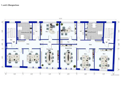1. und 2. Obergeschoss - 
