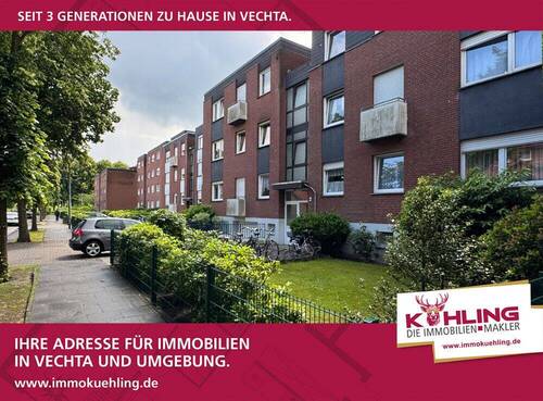 Bild 1 - Großteilig modernisierte 3-Zimmer-Wohnung - zentrumsnah -