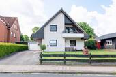 Außenansicht Front / Straße - 5 Zimmer Einfamilienhaus zum Kaufen in Beverstedt