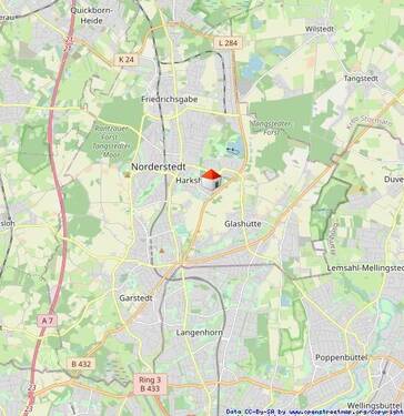 Lage in Norderstedt - 