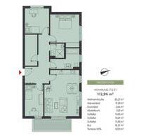 4 Zimmer Wohnung im EG mit Terrasse und Garten - Barrierefrei- im Bergquartier Bentwisch