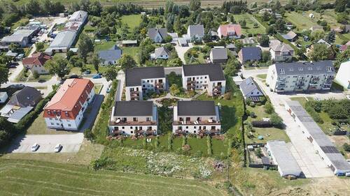 Vogelperspektive - Terrassenwohnung mit 113,00 m&sup2; in Bentwisch zum Kaufen
