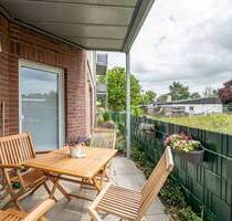 Moderne 2-Zimmer-Eigentumswohnung mit Terrasse, Gartenanteil und KfW-40-Standard - Wischhafen