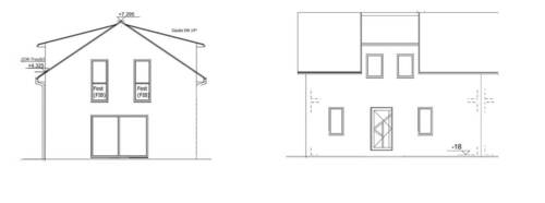 Ansichten Gartenseite - 