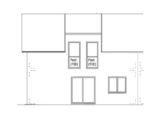 Ansicht Hauseingang - 
