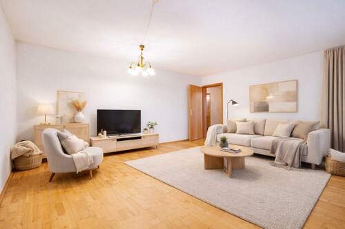 Wohnzimmer visualisiert - 